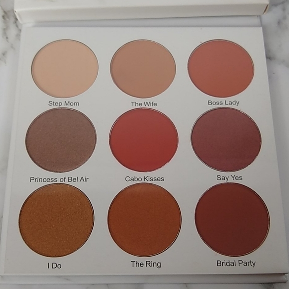 BROWN & Red Eyeshadow Palette The Grown Woman Palette - Give Them Lala Beauty - Picture 2 of 5